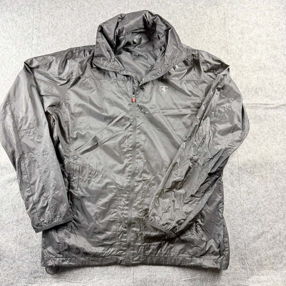 Ferrari Official Product‎ Mens Lightweight Nylon Jacket Black XXL